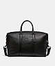 COACH®,TREKKER BAG,Pebbled Leather,Gunmetal/Black,Front View
