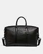 COACH®,TREKKER BAG,Pebbled Leather,Gunmetal/Black,Front View