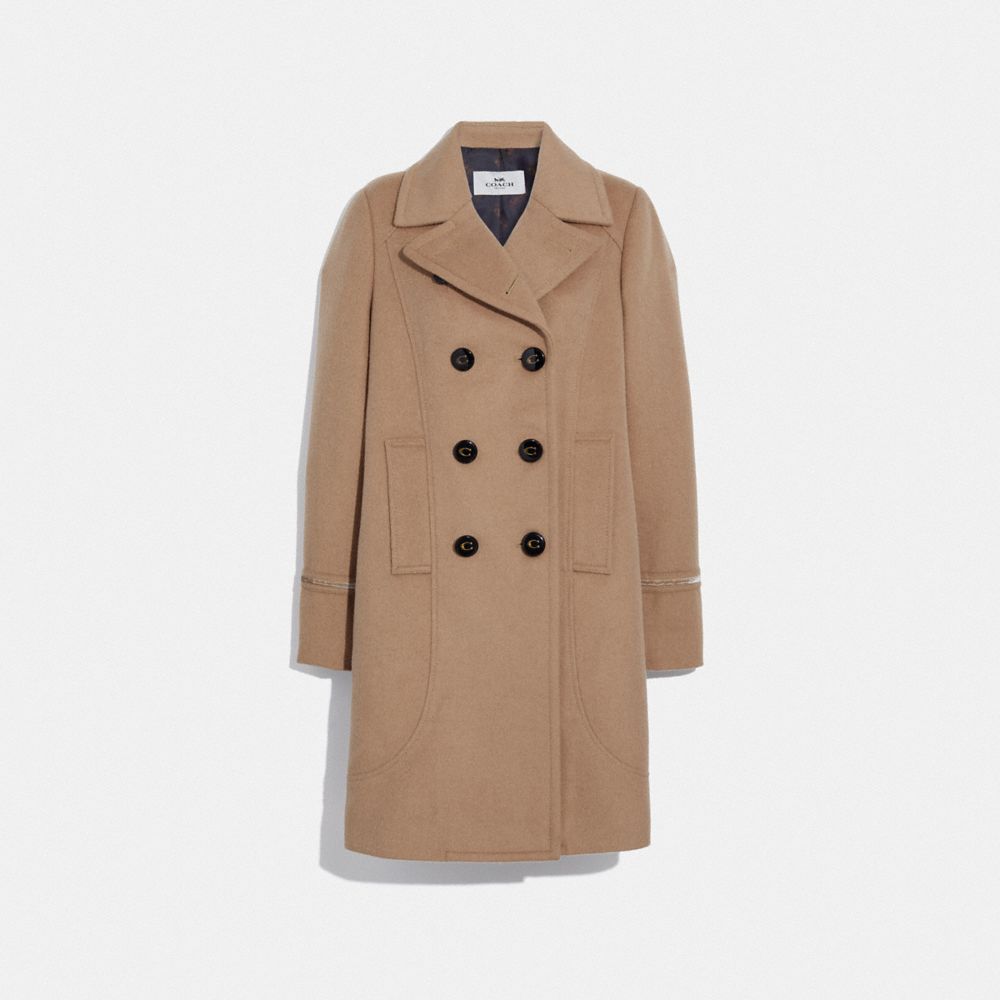 COACH® Outlet Tailored Wool Coat