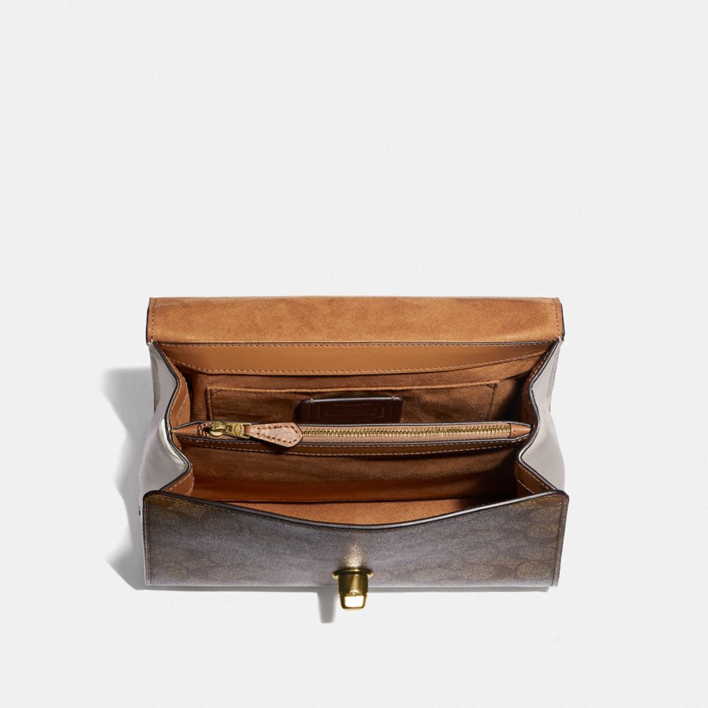 COACH® Outlet Tilly Top Handle Satchel With Signature Canvas