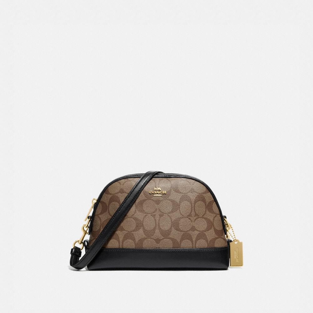 COACH® Outlet Dome Crossbody In Signature Canvas