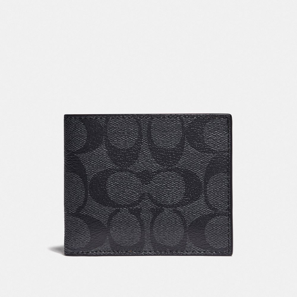 COACH® Outlet Id Billfold Wallet In Colorblock Signature Canvas