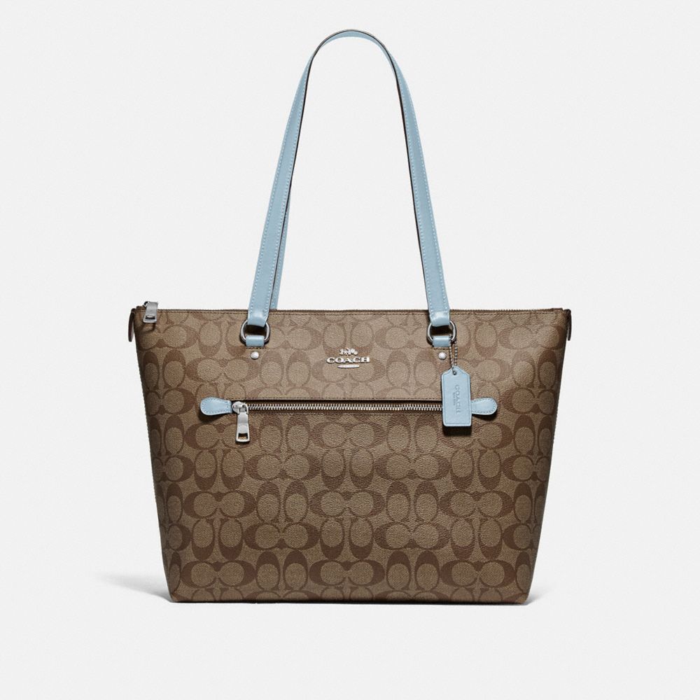 COACH® Outlet | Gallery Tote In Signature Canvas