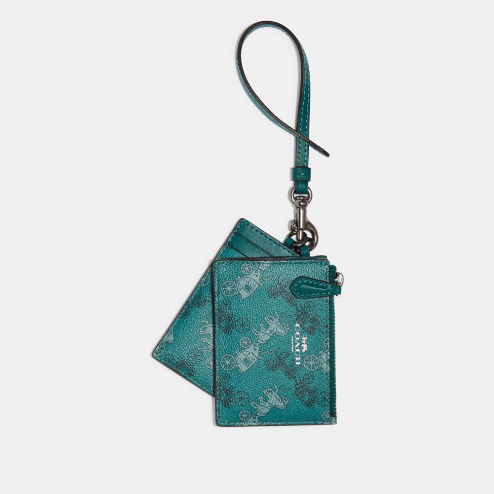 COACH® Outlet Lanyard Set With Horse And Carriage Print