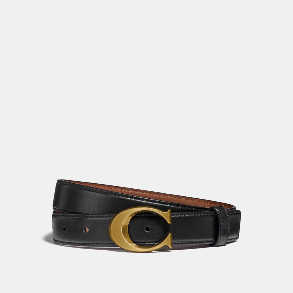 COACH® Outlet | Signature Buckle Belt, 25 Mm