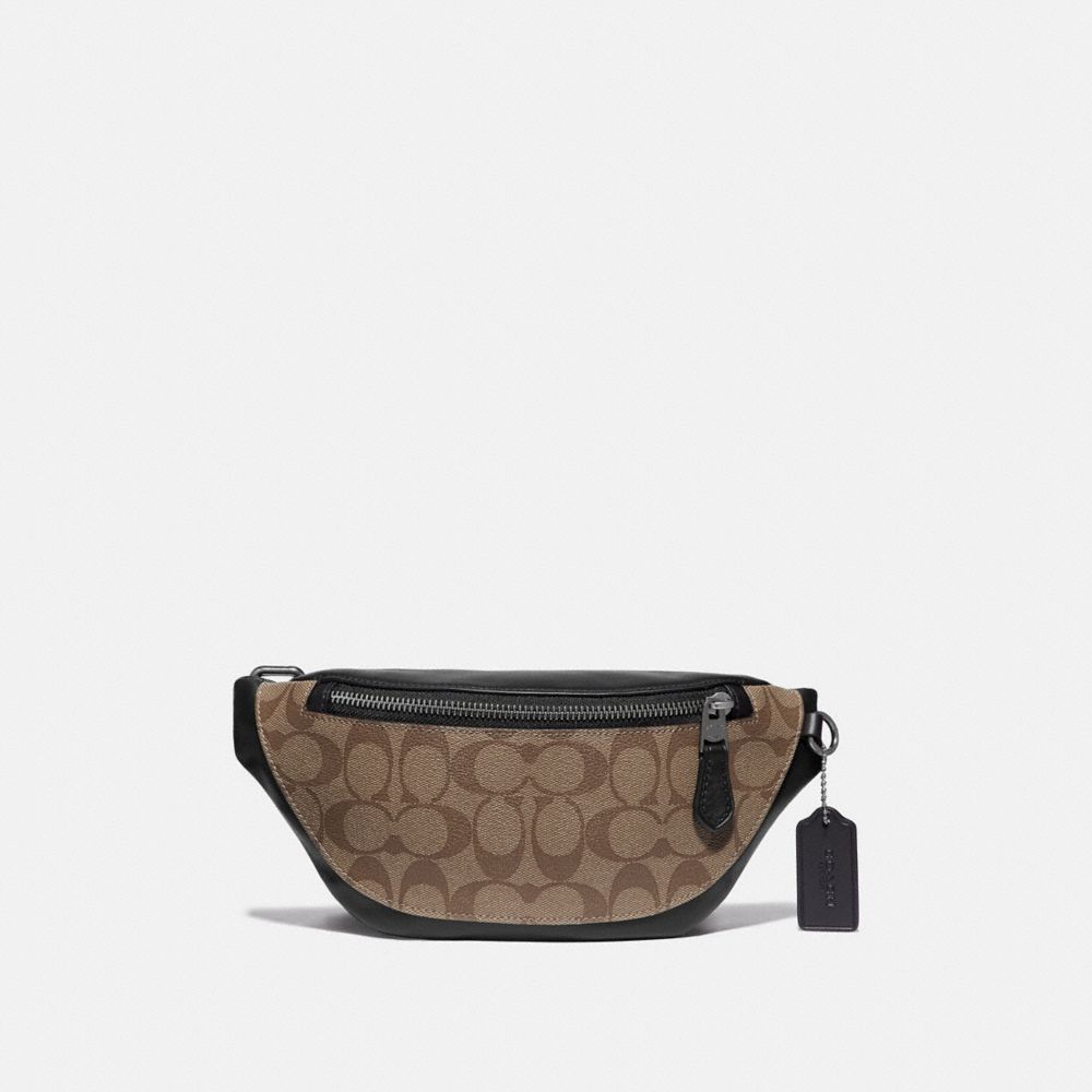 COACH® Outlet Warren Mini Belt Bag In Signature Canvas