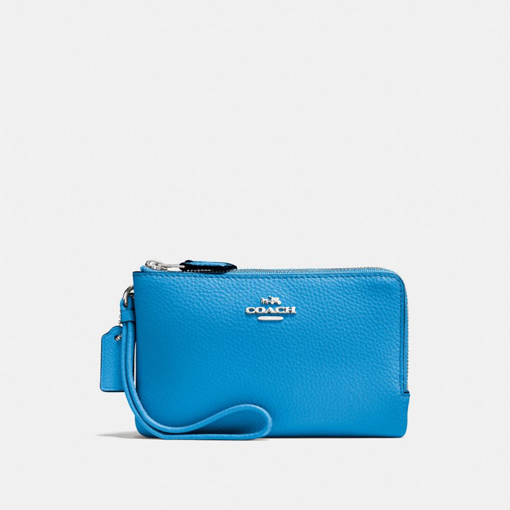 COACH® Outlet Double Corner Zip Wristlet
