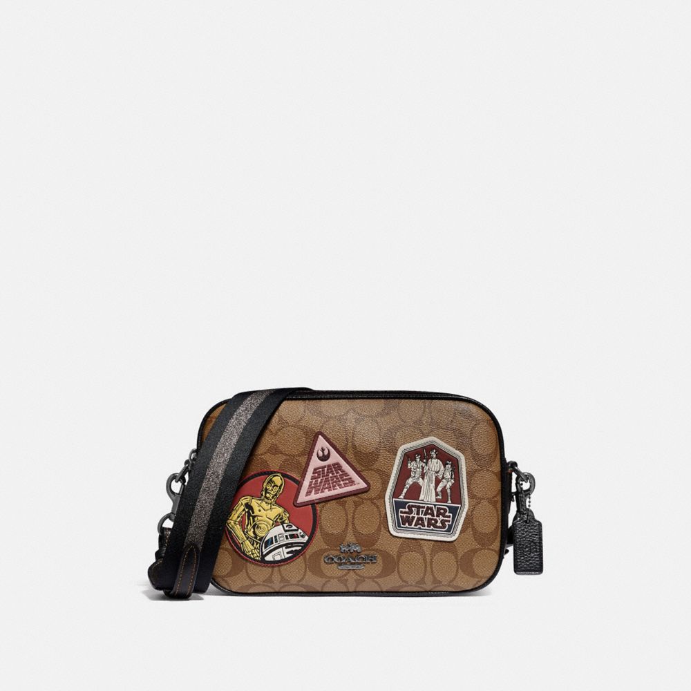 Coach Star Wars X Hayden Foldover Crossbody Clutch in Signature with  Patches