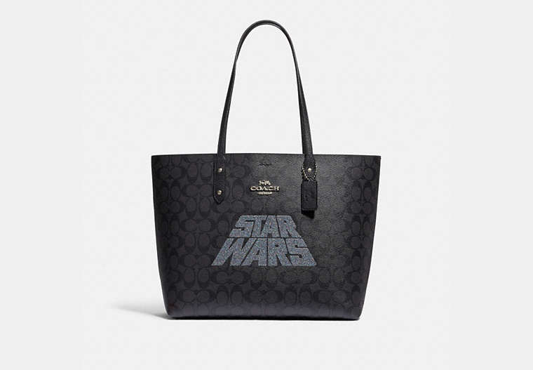 Star Wars X Coach Town Tote In Signature Canvas With Motif image number 0