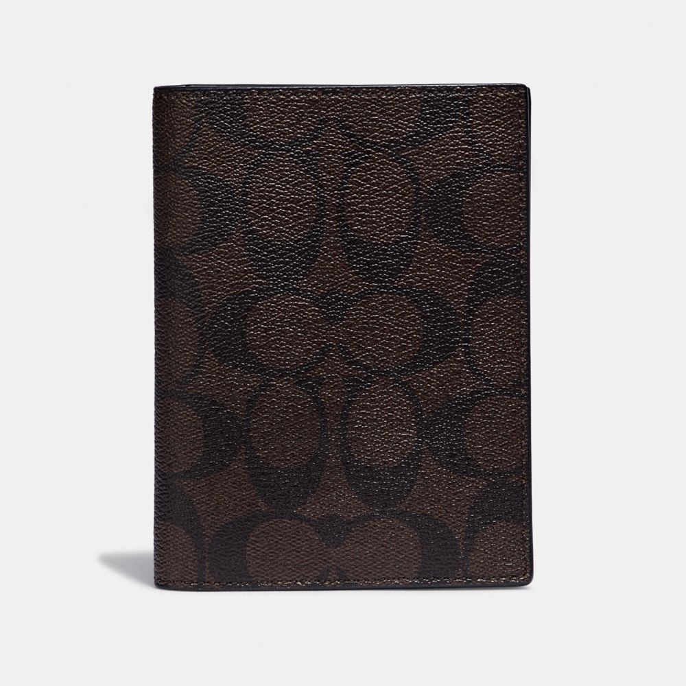 COACH® Outlet Passport Case In Signature Canvas