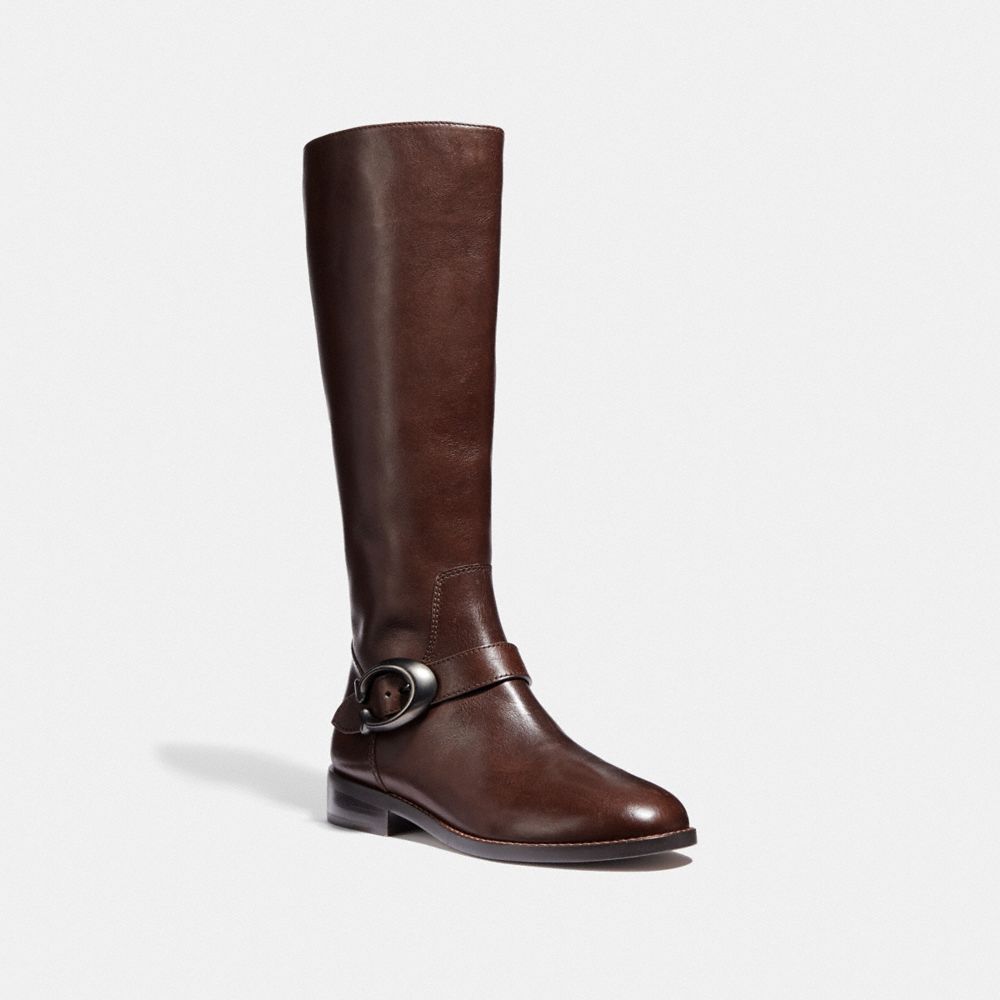coach brynn leather riding boots