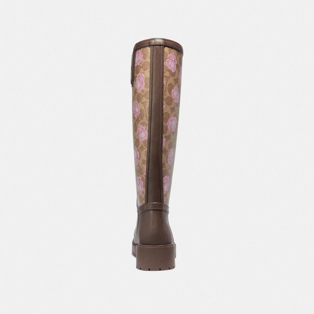 COACH® Outlet | Rainboot With Signature Floral Print