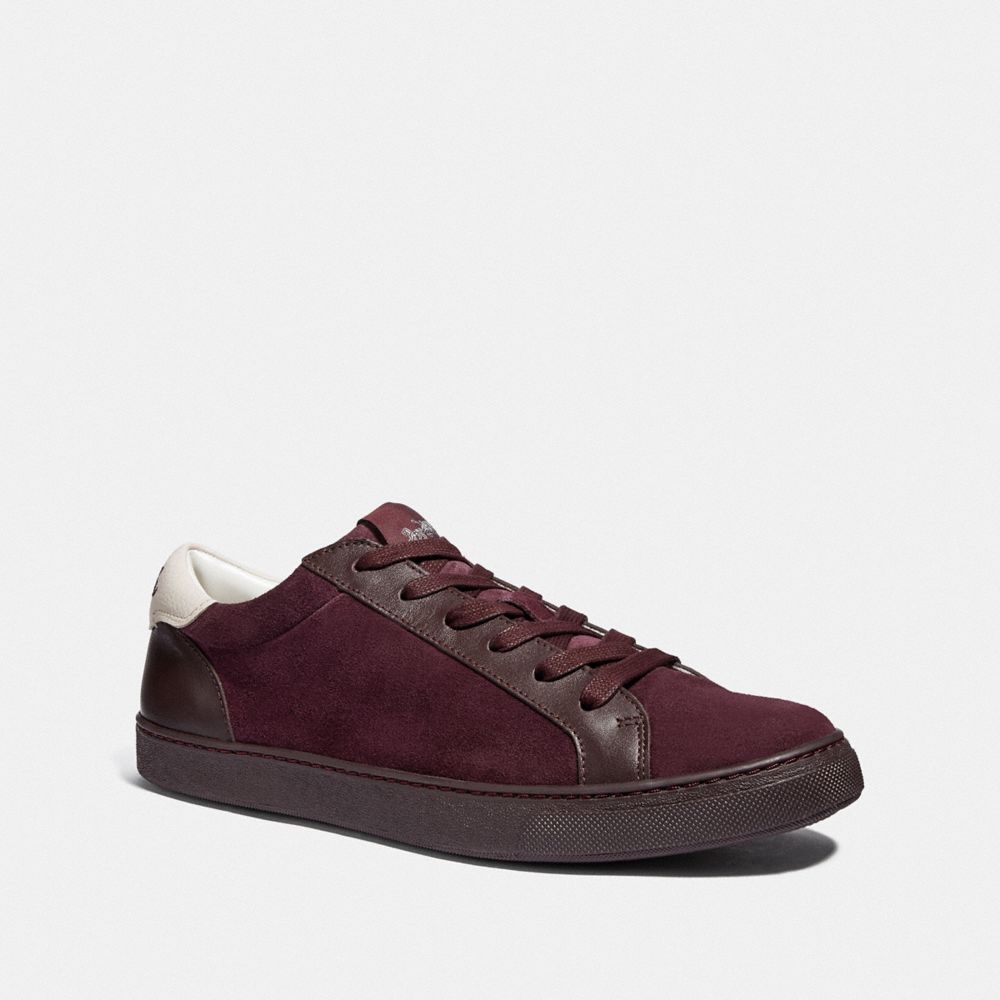 coach c126 low top sneaker black