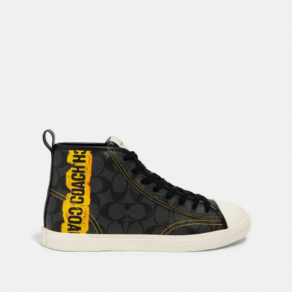 coach c207 high top sneaker
