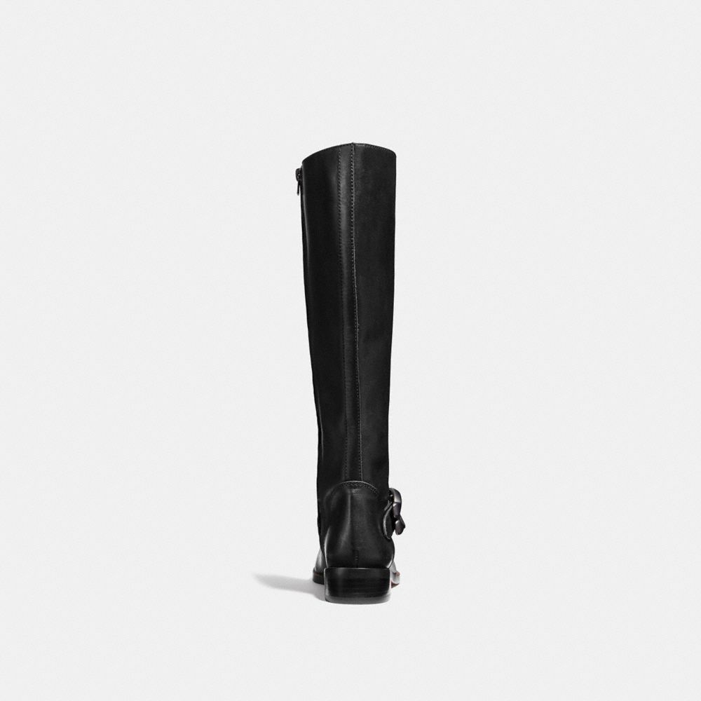 coach brynn leather riding boots