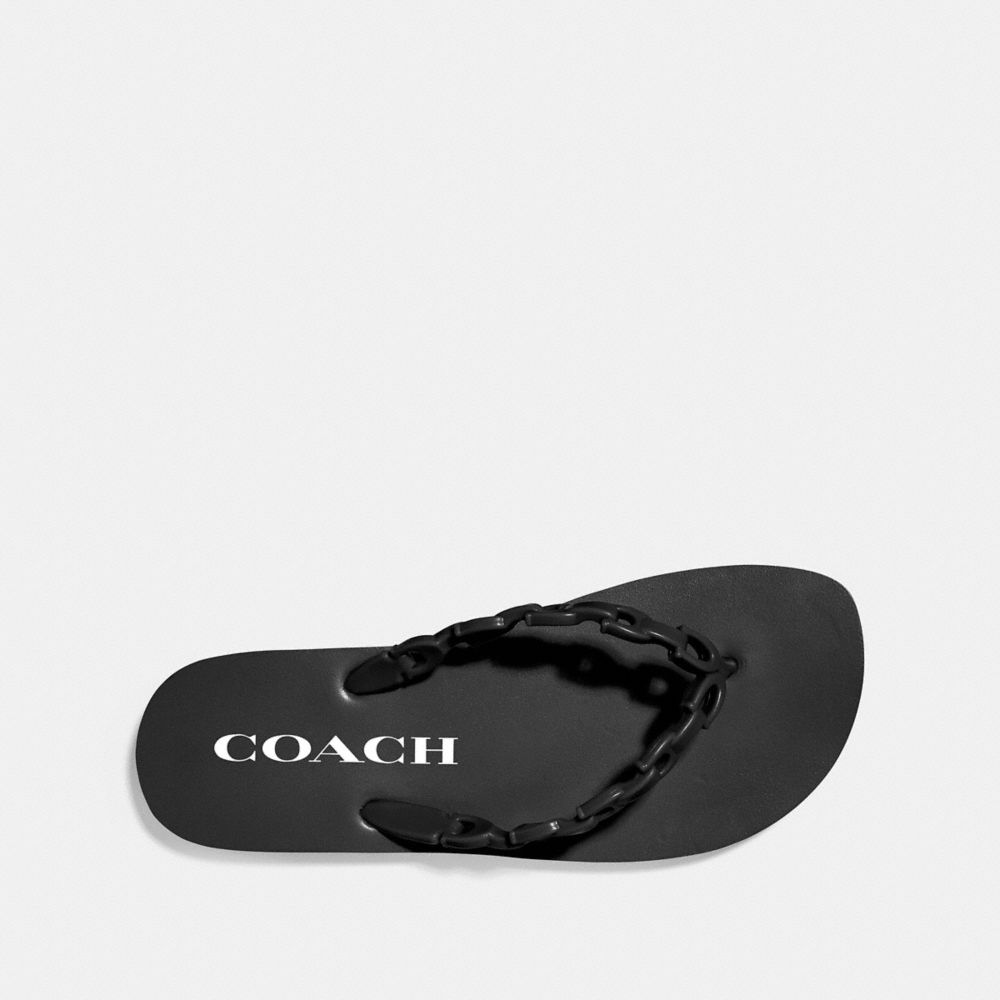 COACH®,Sirena Flip Flop,,Inside View,Top View