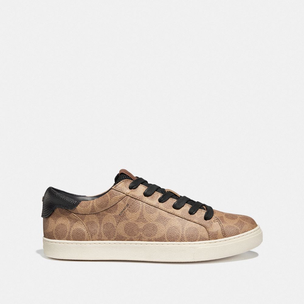 coach c126 low top sneaker black