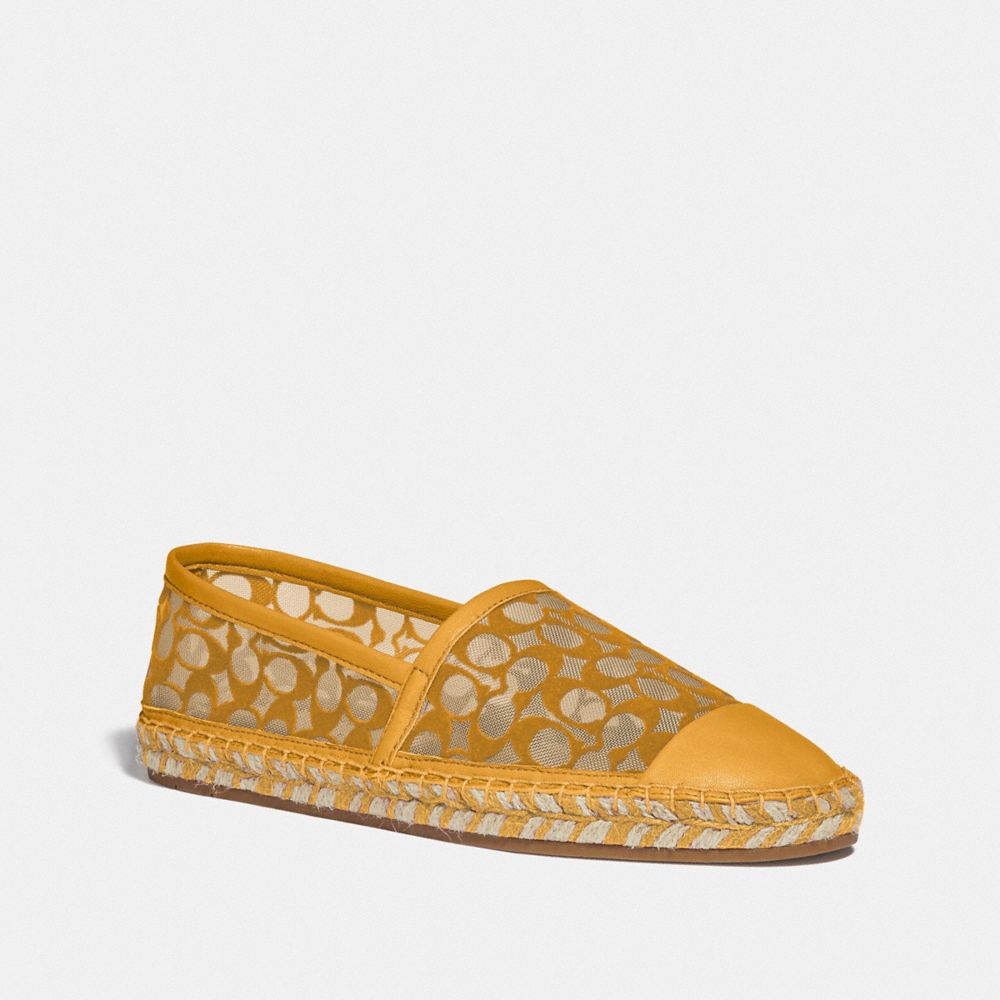 cleo espadrille flat coach