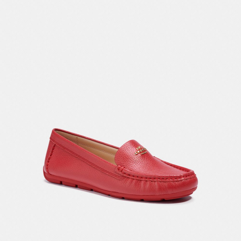 men's coach leather loafers