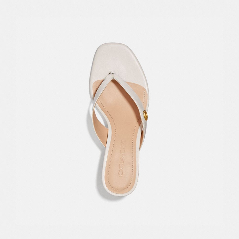 coach audree thong sandals