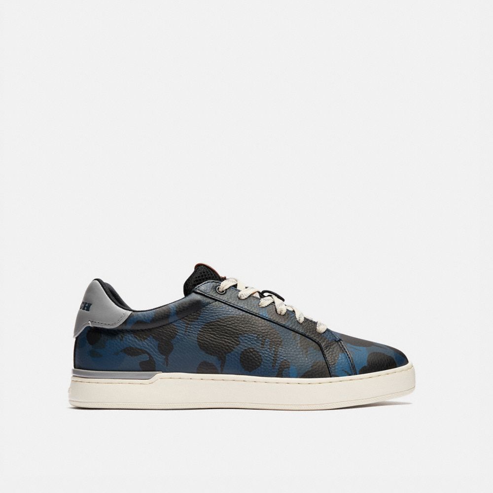 COACH® | Lowline Low Top Sneaker With Camo Print