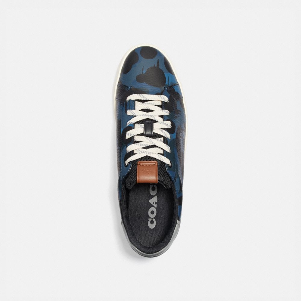 COACH® | Lowline Low Top Sneaker With Camo Print