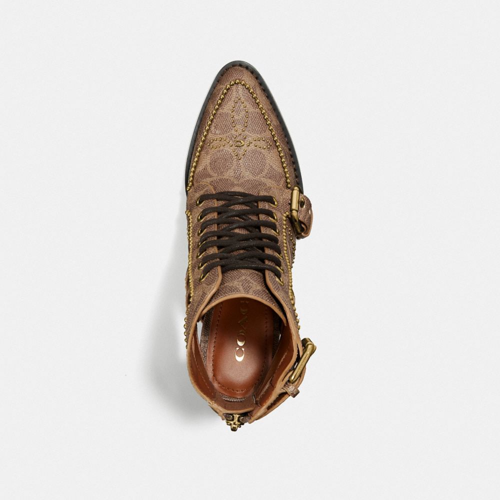 paisley bootie coach