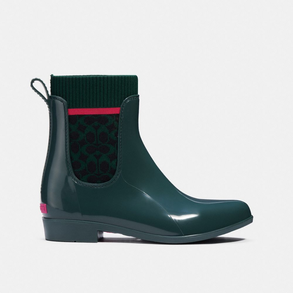 Introducir 50+ imagen coach rain boots size 9