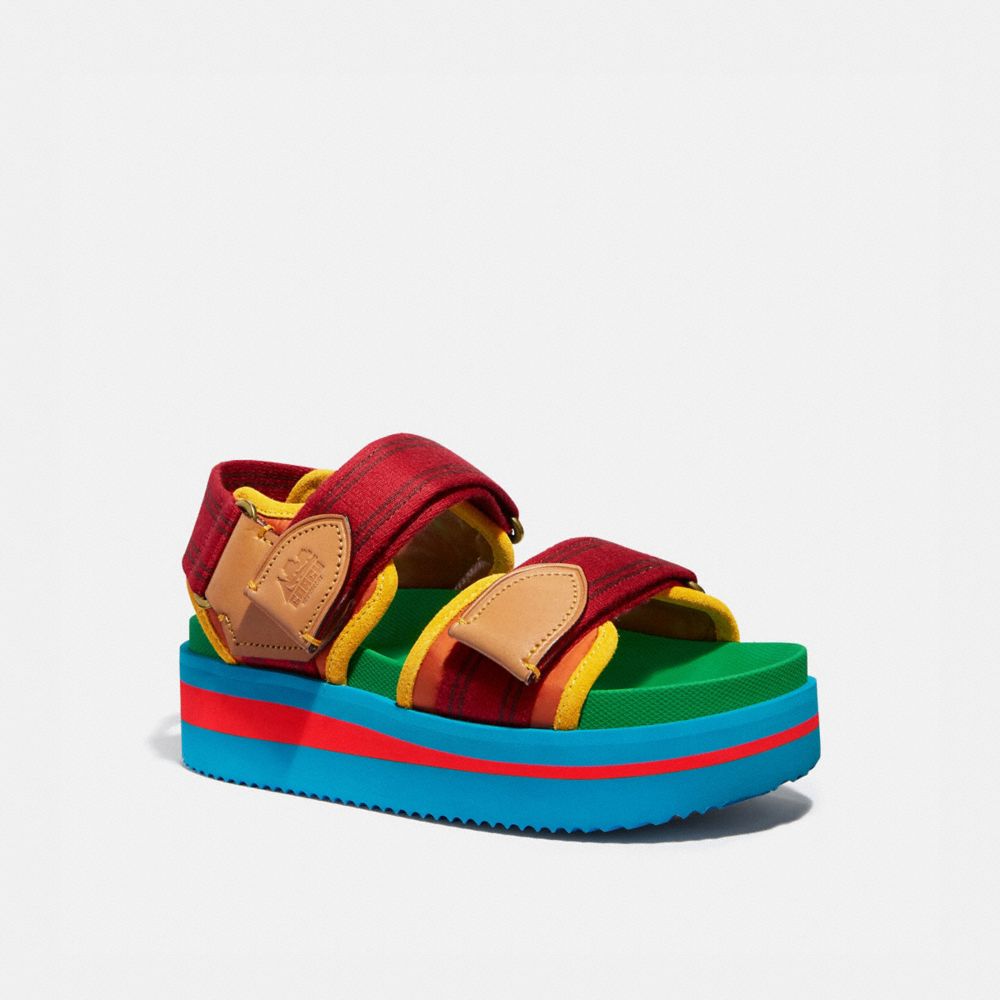 COACH®,Trail Sandal,,Front View