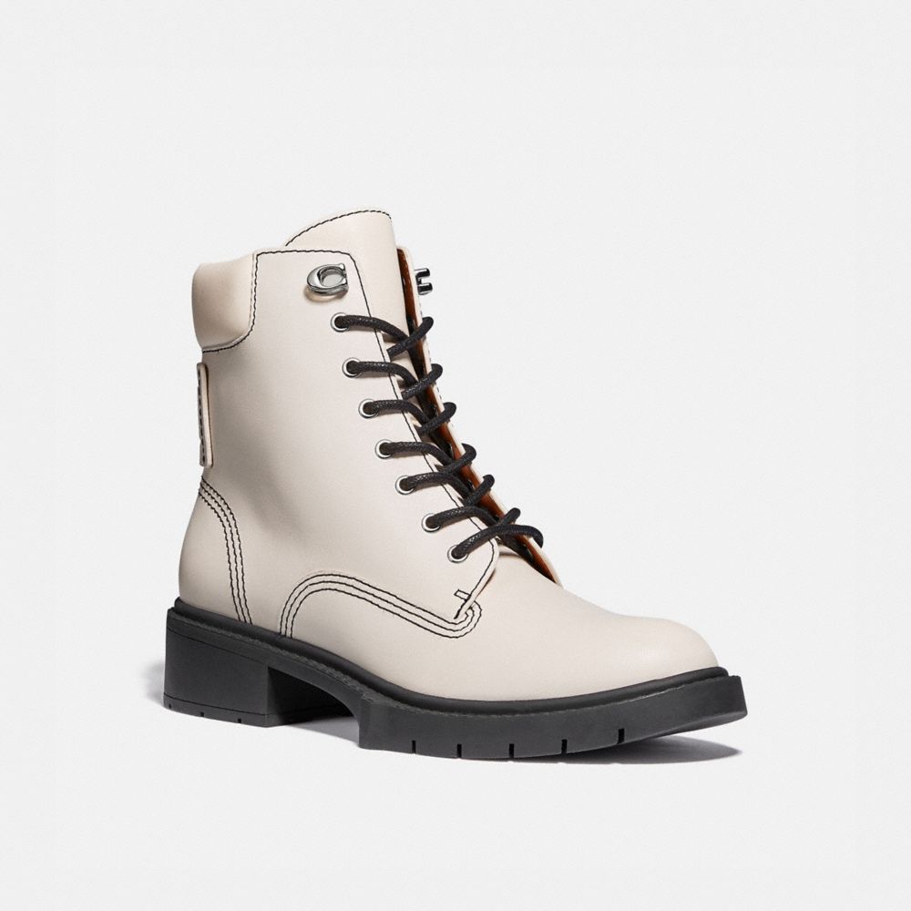 lorimer bootie in signature canvas