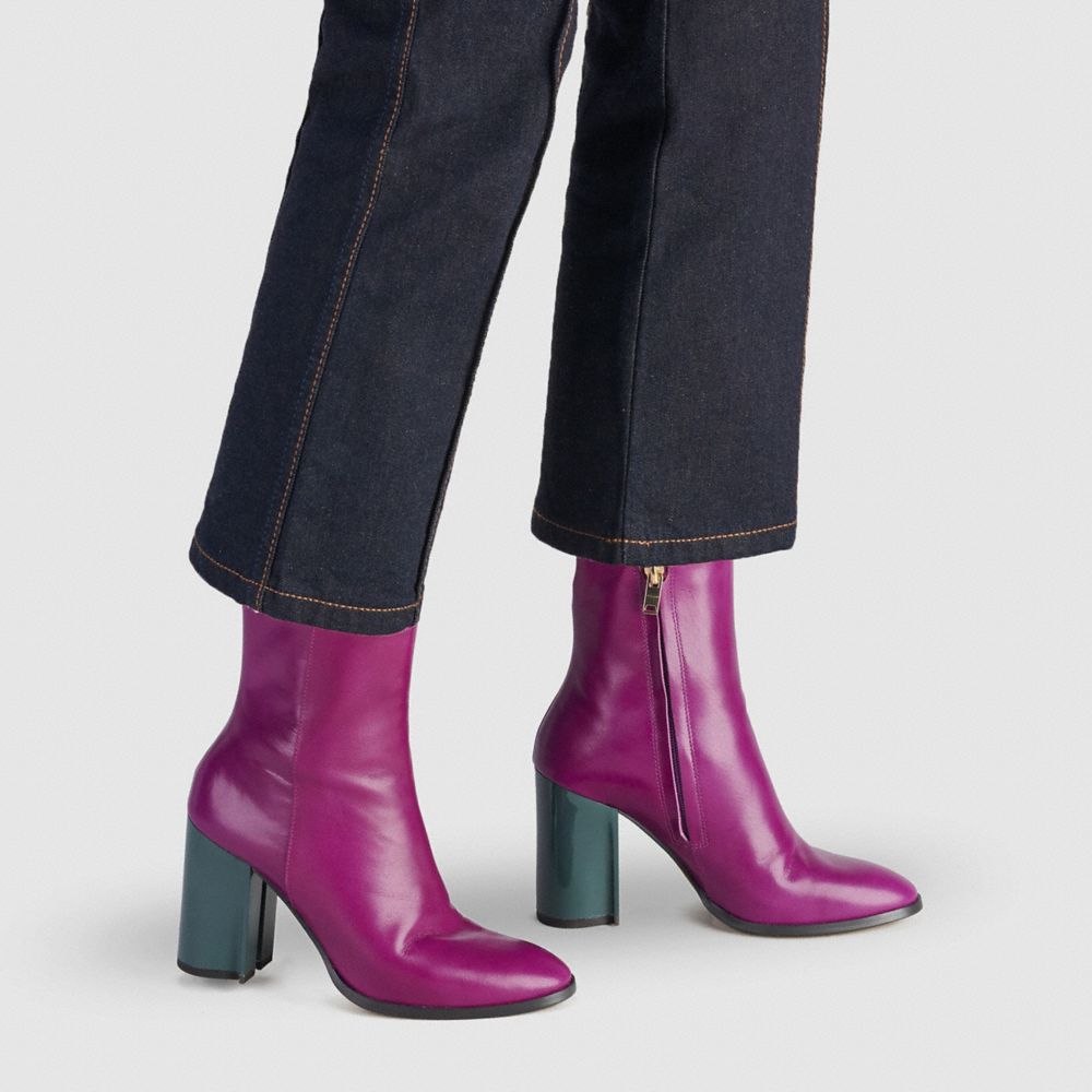 coach boot heels
