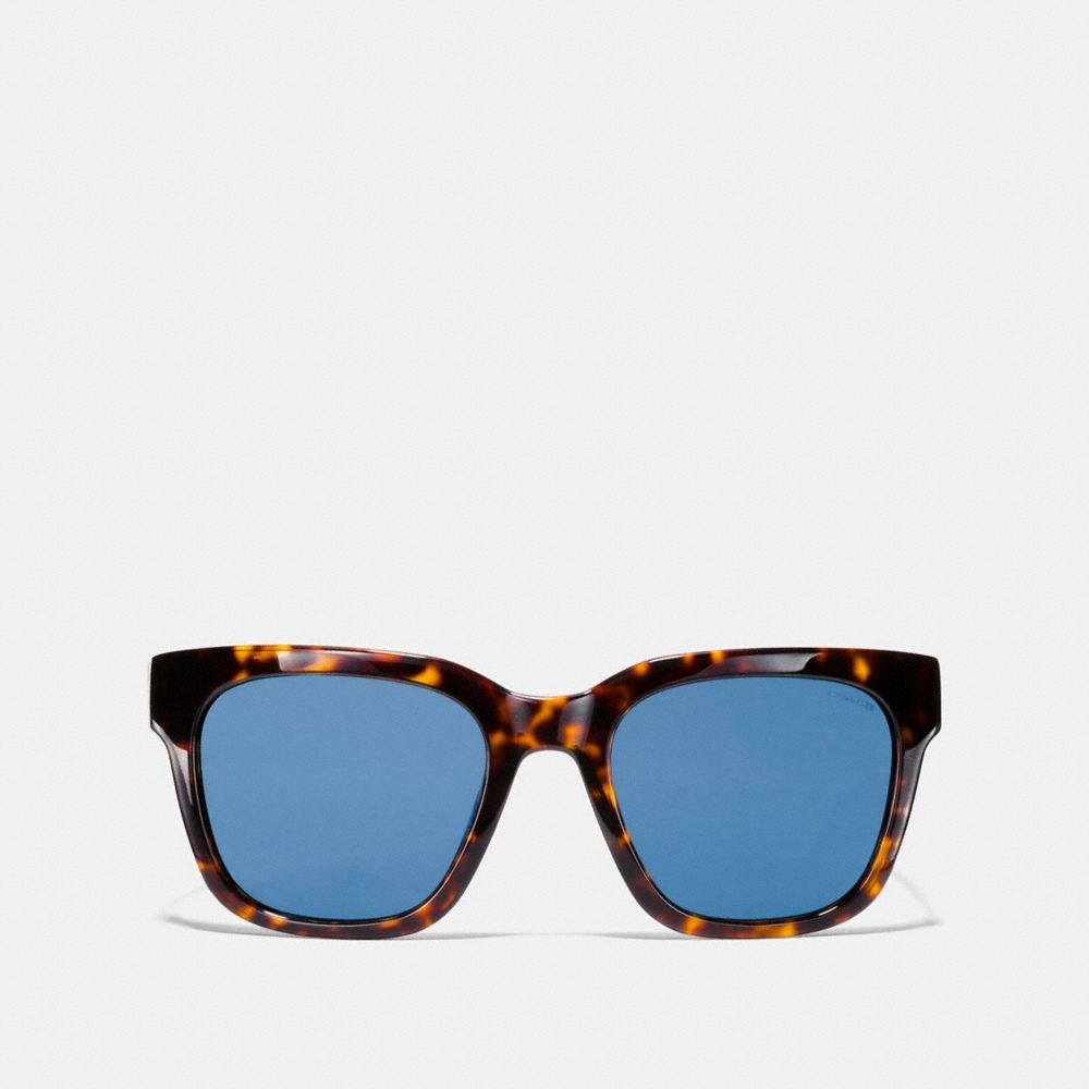 COACH®,Coach Square Sunglasses,,Inside View,Top View