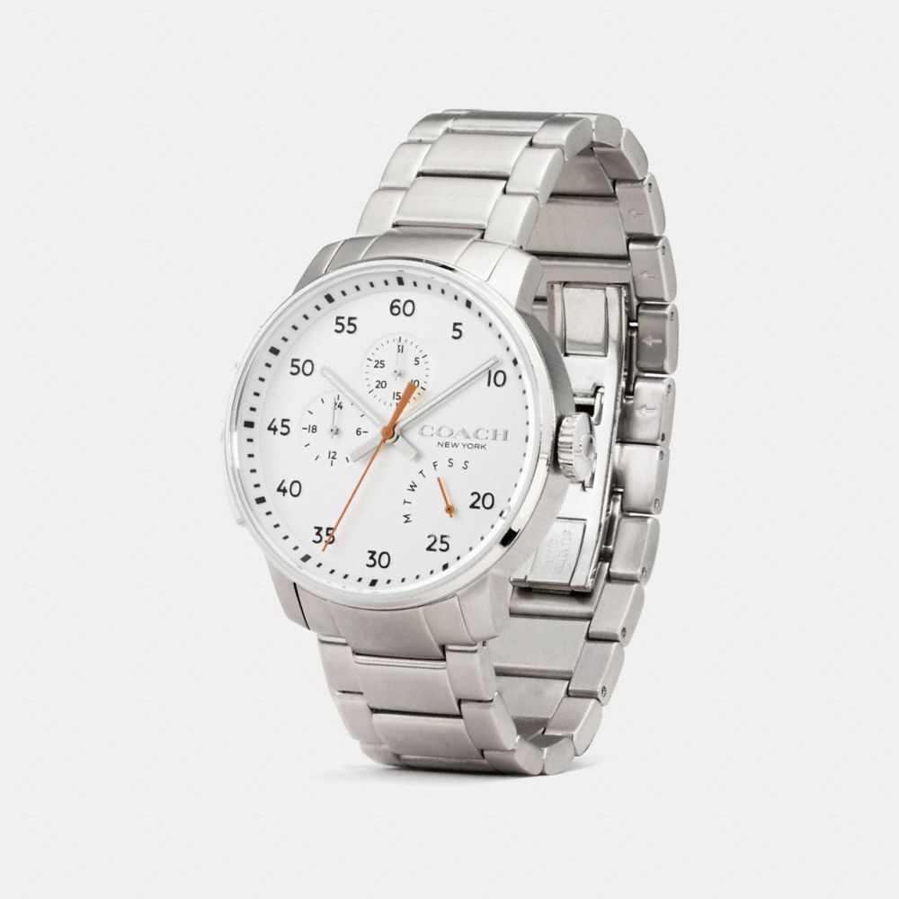 COACH®,Bleecker Watch, 42 Mm,,Angle View